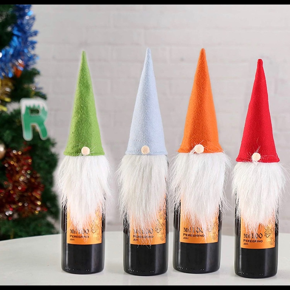 Gnome bottle toppers
